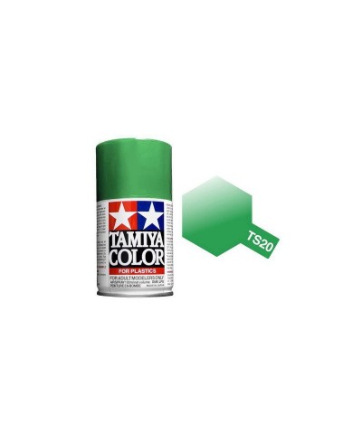 Tamiya 85020. Spray TS-20 Pintura Esmalte Verde Metalizado
