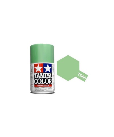 Tamiya 85060. Spray TS-60 Pintura Esmalte Verde Nacarado