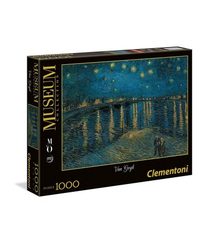 Clementoni 39344. Puzzle 1000 piezas Noche Estrellada Van Gogh