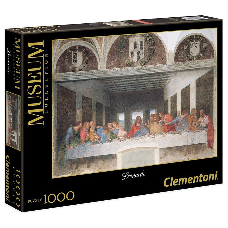 31447. Puzzle Clementoni 1000 piezas La ultima cena, Da Vinci