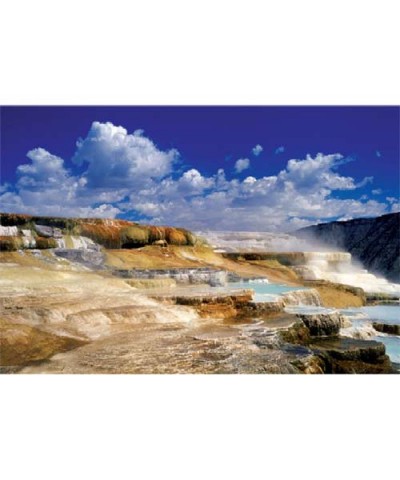 27037.Puzzle Trefl 2000pzs Hot Springs Yellowstone National Park