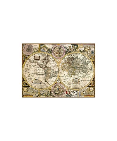 Clementoni 33531. Puzzle 3000 Piezas Mapamundi Antiguo