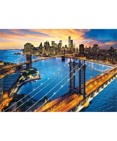 Clementoni 33546. Puzzle 3000 Piezas Nueva York de Noche