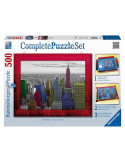 Ravensburger 14894. Puzzle 500 Piezas Nueva York Colores