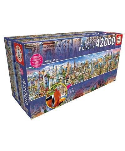 Educa 17570. Puzzle 42000 Piezas La vuelta al mundo