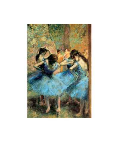 20003.Puzzle Trefl 500pzs Bailarinas Azules Edgar Degas "madera"