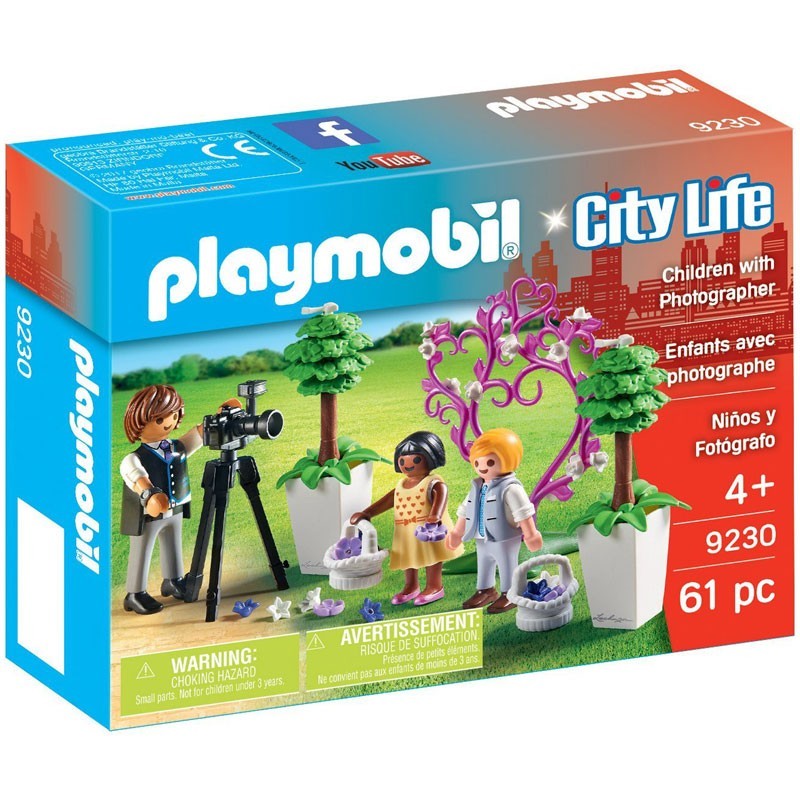 Playmobil 9230. Niños y Fotógrafo de Boda