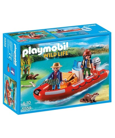 Playmobil 5559. Bote Hinchable y Exploradores