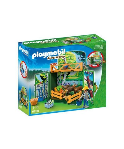 Playmobil 6158. Cofre Cuidador Animales del Bosque