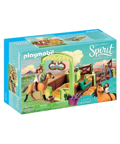 Playmobil 9478. Establo Lucky y Spirit