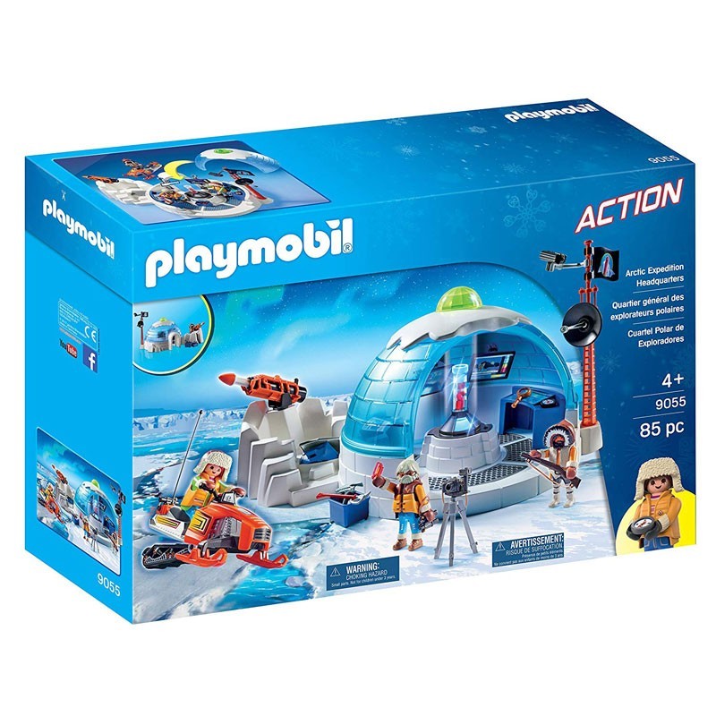 Playmobil 9055. Cuartel Polar de Exploradores