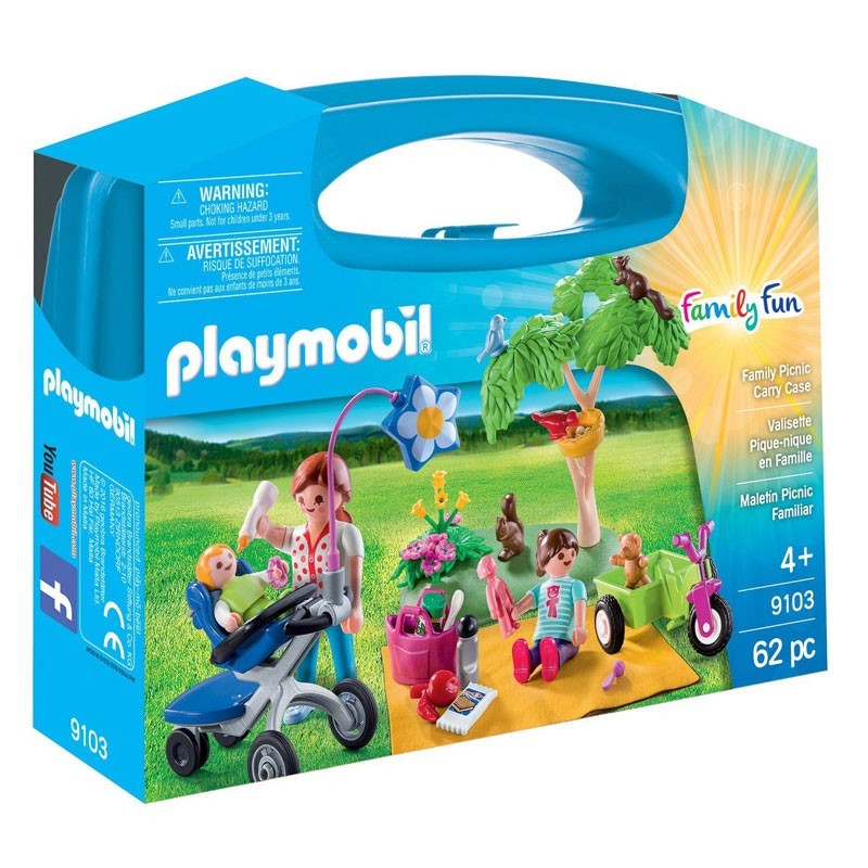 Playmobil 9103. Maletín Gran Pícnic Familiar