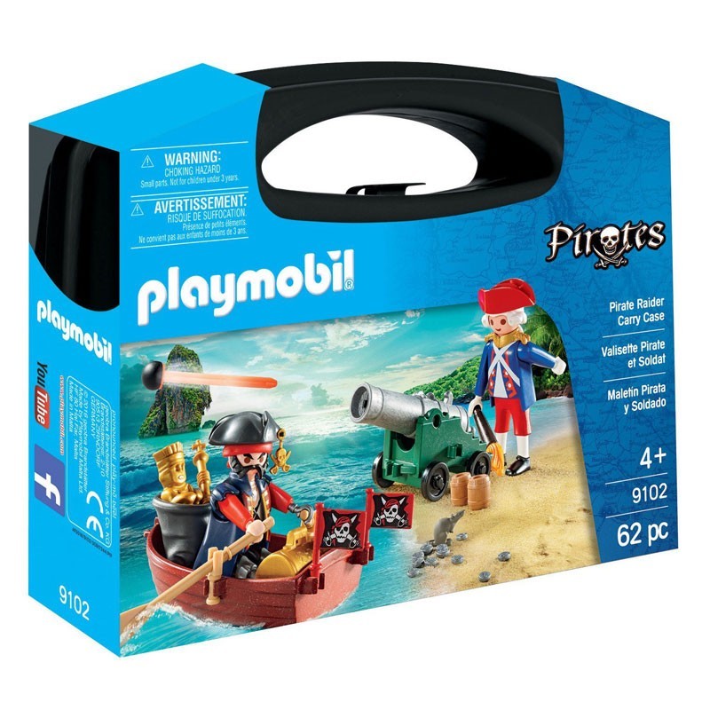 Playmobil 9102. Maletín Grande Pirata y Soldado