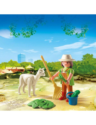 Playmobil 4944. Cuidadora con Alpaca 2