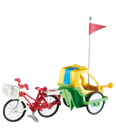 Playmobil 6388. Bicicleta con Remolque