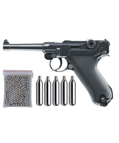 Umarex 10358135. Pack Pistola Luger P08 Metal 29318/38123