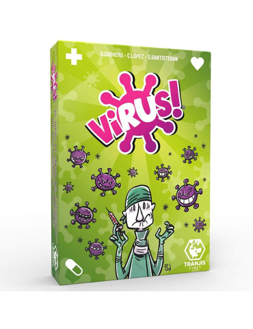 Juego de Cartas Virus. 2-6 jug. +8 años