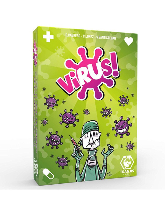 Juego de Cartas Virus. 2-6 jug. +8 años