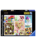 Ravensburger 19369. Puzzle 1000 piezas Dulces Colores