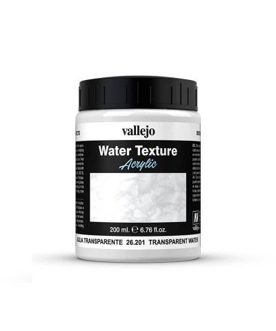26201 Vallejo. Gel Agua Artificial Transparente 200ml Water Effects