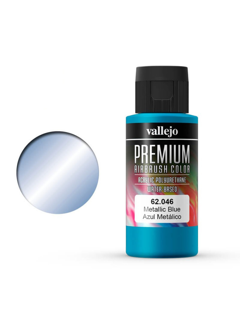 Vallejo 62103. Set Pinturas Premium Color Metalizadas