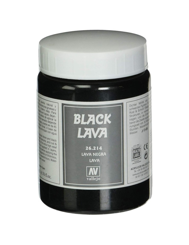 Vallejo 26214. Efecto Lava Negra-Asfalto
