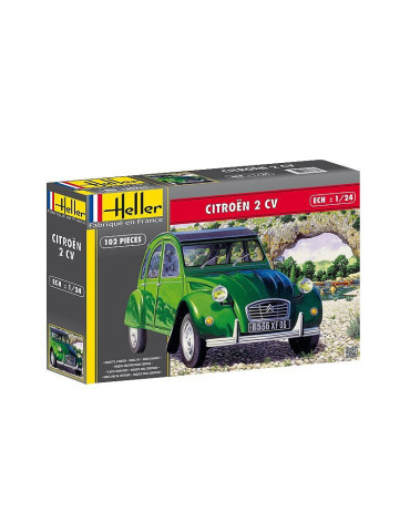 Heller 80765. 1/24 Coche Citroën 2 CV