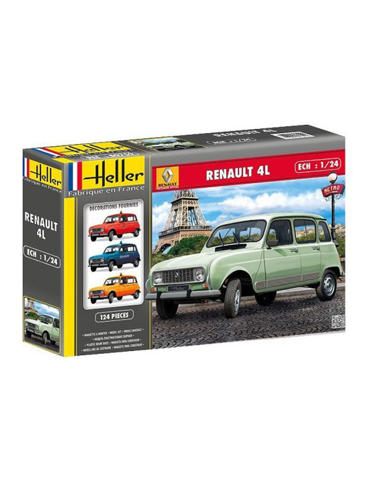 Heller 80759. 1/24 Coche Renault 4L