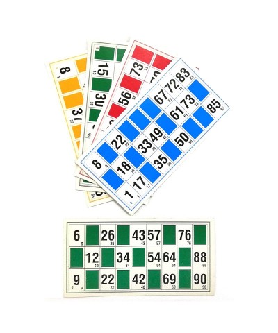 Pack 48 Cartones de Bingo