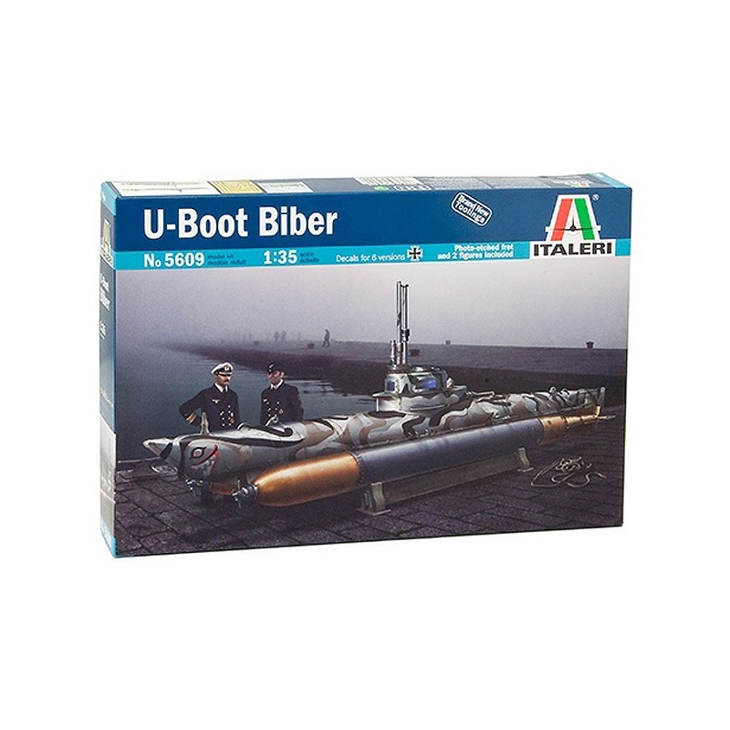 Italeri 5609. 1/35 Submarino U-Boot Biber