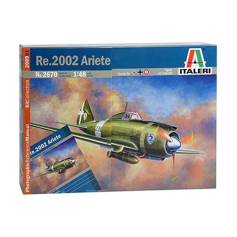 Italeri 2670. 1/48 Avión Reggiane 2002 Ariete