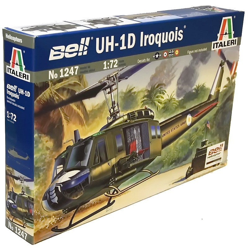 Italeri 1247. 1/72 Helicóptero Bell UH-1D Iroquois