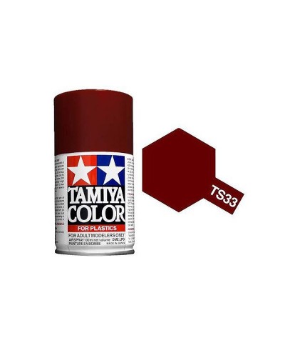 Tamiya 85033. Spray TS-33 Pintura Esmalte Rojo Apagado