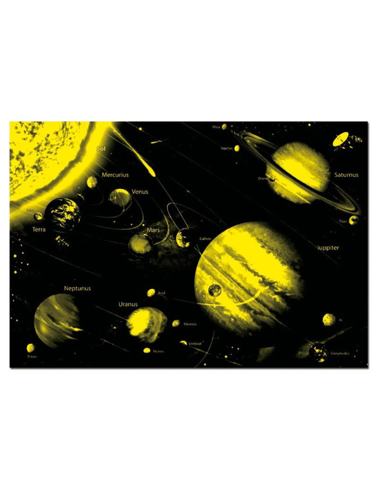 14461. Puzzle Educa 1000 piezas Sistema Solar "Neon"