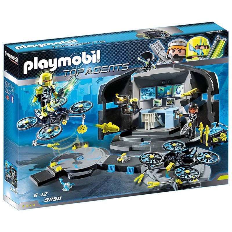Playmobil 9250. Centro de Mando del Dr.Drone