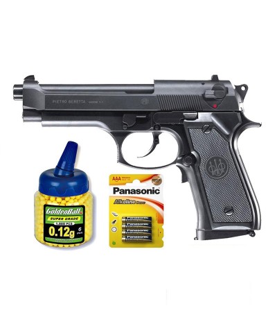 Umarex 25796. Pack Pistola Beretta M92FS 21993/50996