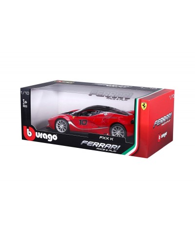 Bburago 16004. 1/18 Coche Ferrari FXX K Nº 10 Rojo Negro