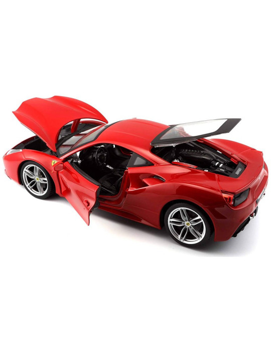 Bburago 16008. 1/18 Coche Ferrari 488 GTB Rojo