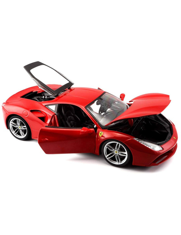 Bburago 16008. 1/18 Coche Ferrari 488 GTB Rojo