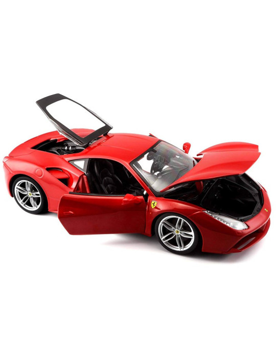 Bburago 16008. 1/18 Coche Ferrari 488 GTB Rojo