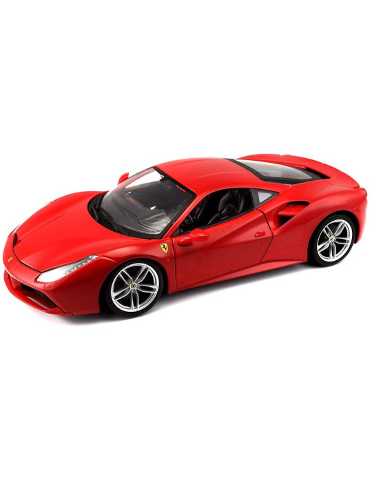 Bburago 16008. 1/18 Coche Ferrari 488 GTB Rojo