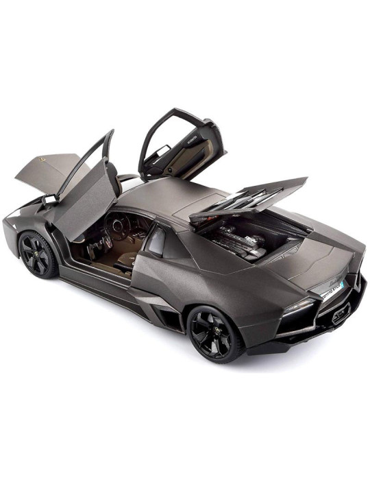 Bburago 11029. 1/18 Coche Lamborghini Reventón Gris Oscuro
