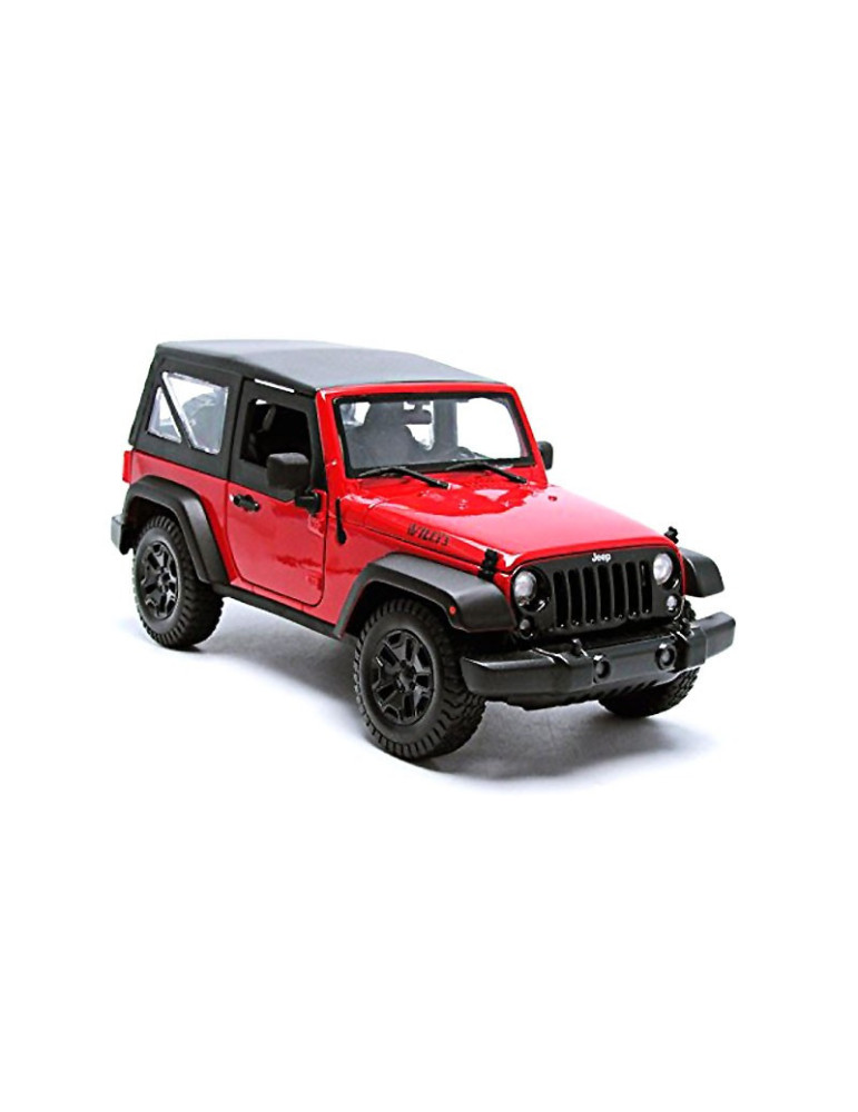 Maisto 31676R. 1/18 Coche Jeep Wrangler Rojo 2014