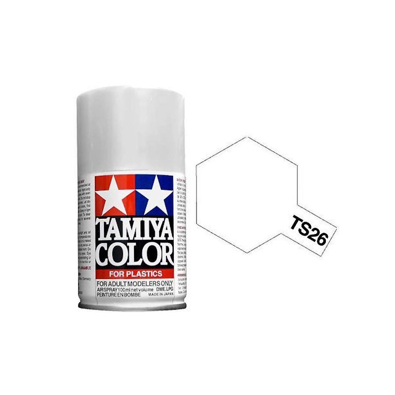 Tamiya Spray Ts 26 Pintura Esmalte Blanco Puro Outletdelocio