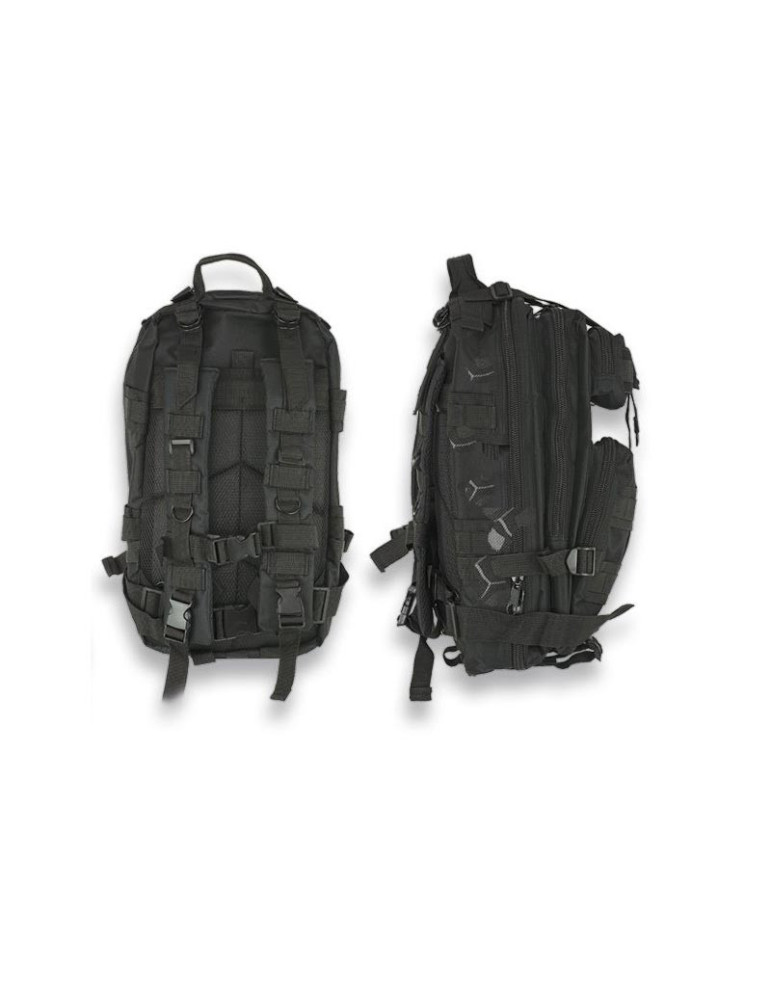 Martínez 34877NE. Mochila Táctica Barbaric Negra