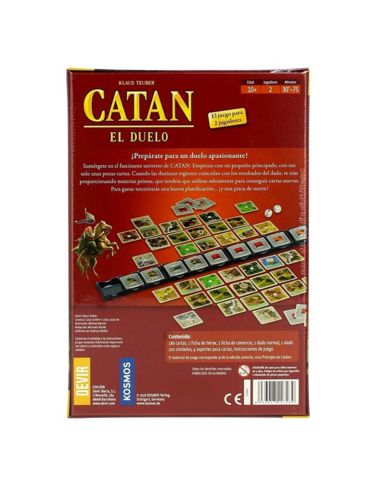 Devir BGCATDU. Catán El Duelo