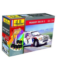 Heller 56716. 1/24 Kit Coche Peugeot 205 EV 2