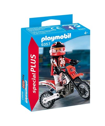 Playmobil 9357. Motorista de Motocross