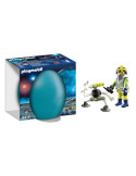Playmobil 9416. Huevo Agente Espacial con Robot