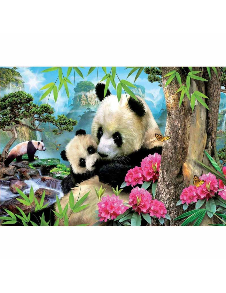 Educa 17995. Puzzle 1000 Piezas Osos Panda